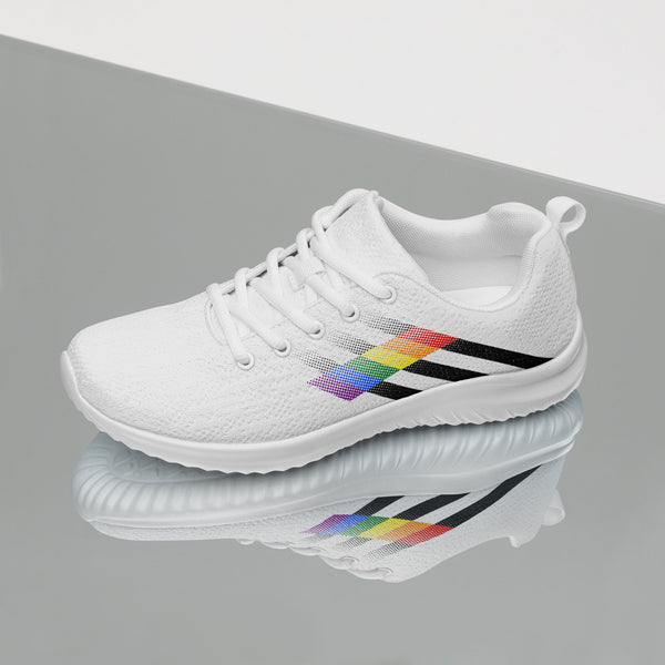 Ally Pride Modern White Sneakers