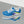Cargar imagen en el visor de la galería, Non-Binary Pride Colors Modern Blue Athletic Shoes - Women Sizes
