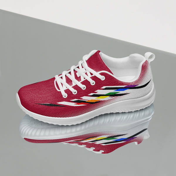 Ally Pride Modern Red Athletic Shoes