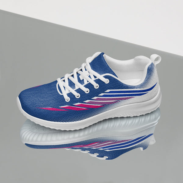 Bisexual Pride Modern Blue Athletic Shoes