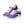 Load image into Gallery viewer, Asexual Pride Colors Modern Purple Athletic Shoes - Women Sizes
