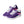Carica l&#39;immagine nel Visualizzatore galleria, Genderfluid Pride Colors Modern Purple Athletic Shoes - Women Sizes
