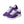 Laden Sie das Bild in den Galerie-Viewer, Genderqueer Pride Colors Modern Purple Athletic Shoes - Women Sizes
