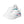Cargar imagen en el visor de la galería, Transgender Pride Colors Modern White Athletic Shoes - Women Sizes
