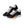 Load image into Gallery viewer, Gay Pride Colors Original Black Athletic Shoes
