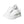 Load image into Gallery viewer, Original Agender Pride Colors White Athletic Shoes
