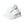 Load image into Gallery viewer, Original Aromantic Pride Colors White Athletic Shoes - Women Sizes
