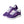 Laden Sie das Bild in den Galerie-Viewer, Original Genderfluid Pride Colors Purple Athletic Shoes - Women Sizes
