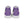 Charger l&#39;image dans la galerie, Asexual Pride Colors Original Purple High Top Shoes - Women Sizes

