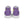 Carregar imagem no visualizador da galeria, Non-Binary Pride Colors Original Purple High Top Shoes - Women Sizes
