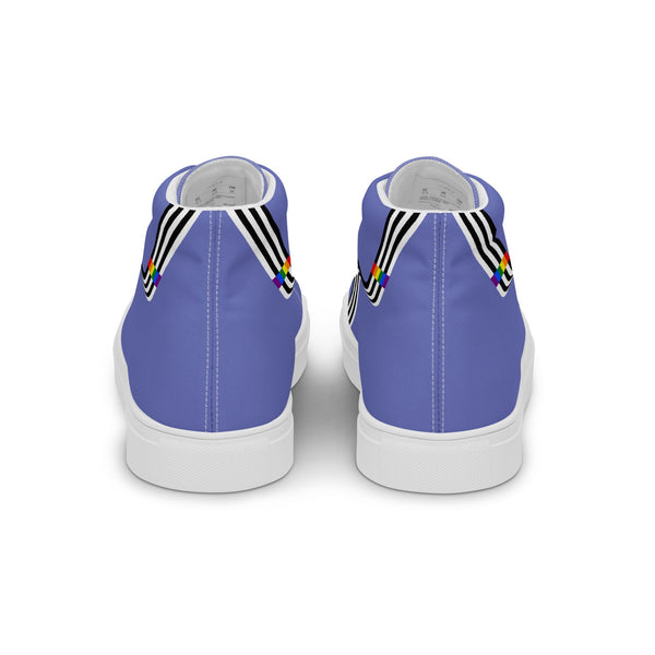 Original Ally Pride Colors Blue High Top Shoes