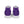 Laden Sie das Bild in den Galerie-Viewer, Original Genderfluid Pride Colors Purple High Top Shoes - Women Sizes
