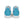 Cargar imagen en el visor de la galería, Original Transgender Pride Colors Blue High Top Shoes - Women Sizes

