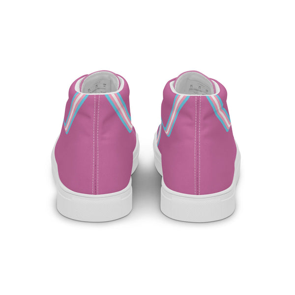 Transgender Flag Pink High Tops