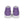 Carregar imagem no visualizador da galeria, Casual Asexual Pride Colors Purple High Top Shoes - Women Sizes
