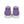 Carregar imagem no visualizador da galeria, Casual Non-Binary Pride Colors Purple High Top Shoes - Women Sizes
