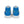 Cargar imagen en el visor de la galería, Casual Non-Binary Pride Colors Blue High Top Shoes - Women Sizes
