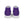 Carregar imagem no visualizador da galeria, Classic Omnisexual Pride Colors Purple High Top Shoes - Women Sizes
