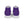 Carica l&#39;immagine nel Visualizzatore galleria, Trendy Omnisexual Pride Colors Purple High Top Shoes - Women Sizes
