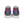 Cargar imagen en el visor de la galería, Modern Bisexual Pride Colors Gray High Top Shoes - Women Sizes
