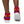 Carica l&#39;immagine nel Visualizzatore galleria, Modern Gay Pride Colors Red High Top Shoes - Women Sizes
