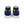 Cargar imagen en el visor de la galería, Modern Gay Pride Colors Navy High Top Shoes - Women Sizes
