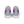 Carica l&#39;immagine nel Visualizzatore galleria, Modern Omnisexual Pride Colors Gray High Top Shoes - Women Sizes
