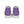 Carregar imagem no visualizador da galeria, Classic Asexual Pride Colors Purple High Top Shoes - Women Sizes
