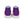 Laden Sie das Bild in den Galerie-Viewer, Bisexual Pride Colors Modern Purple High Top Shoes - Women Sizes
