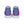 Laden Sie das Bild in den Galerie-Viewer, Bisexual Pride Colors Modern Blue High Top Shoes - Women Sizes
