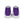 Charger l&#39;image dans la galerie, Genderqueer Pride Colors Modern Purple High Top Shoes - Women Sizes
