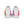 Carica l&#39;immagine nel Visualizzatore galleria, Pansexual Pride Colors Modern White High Top Shoes - Women Sizes
