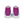 Load image into Gallery viewer, Transgender Pride Colors Modern Violet High Top Shoes - Women Sizes
