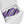 Load image into Gallery viewer, Asexual Pride Colors Original Purple High Top Shoes - Women Sizes
