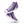 Carregar imagem no visualizador da galeria, Asexual Pride Colors Original Purple High Top Shoes - Women Sizes
