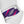 Load image into Gallery viewer, Bisexual Pride Colors Original Purple High Top Shoes - Women Sizes
