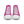 Laden Sie das Bild in den Galerie-Viewer, Genderfluid Pride Colors Original Fuchsia High Top Shoes - Women Sizes
