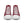 Cargar imagen en el visor de la galería, Lesbian Pride Colors Original Burgundy High Top Shoes - Women Sizes

