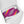 Carregar imagem no visualizador da galeria, Pansexual Pride Colors Original Purple High Top Shoes - Women Sizes
