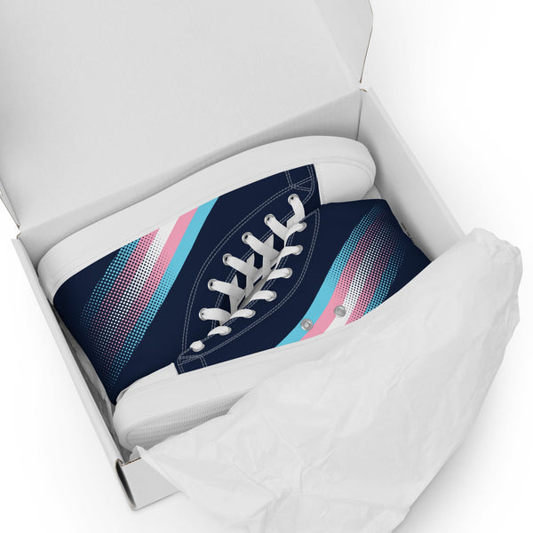 Transgender Flag High Tops