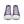 Carregar imagem no visualizador da galeria, Original Bisexual Pride Colors Purple High Top Shoes - Women Sizes
