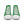 Carica l&#39;immagine nel Visualizzatore galleria, Original Gay Pride Colors Green High Top Shoes - Women Sizes
