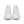 Charger l&#39;image dans la galerie, Original Non-Binary Pride Colors White High Top Shoes - Women Sizes
