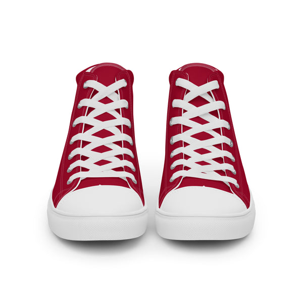 Casual Gay Pride Colors Red High Top Shoes - Women Sizes