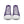 Carregar imagem no visualizador da galeria, Casual Genderfluid Pride Colors Purple High Top Shoes - Women Sizes

