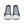 Load image into Gallery viewer, Casual Transgender Pride Colors Navy High Top Shoes - Women Sizes
