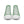 Load image into Gallery viewer, Classic Aromantic Pride Colors Green High Top Shoes - Women Sizes
