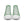Load image into Gallery viewer, Classic Asexual Pride Colors Green High Top Shoes - Women Sizes
