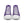 Carica l&#39;immagine nel Visualizzatore galleria, Classic Bisexual Pride Colors Purple High Top Shoes - Women Sizes
