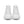 Carregar imagem no visualizador da galeria, Classic Gay Pride Colors White High Top Shoes - Women Sizes
